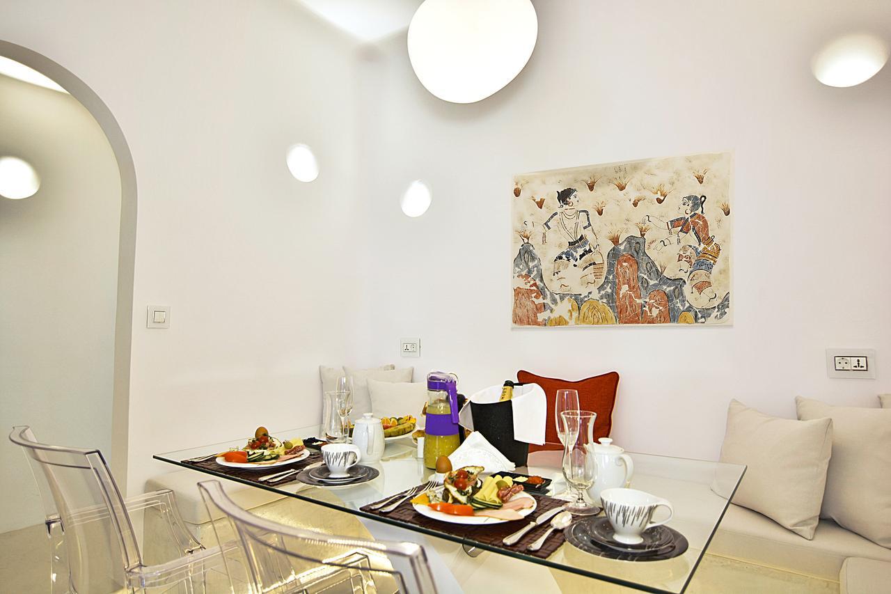 Santorini Loft Daire Kamári Dış mekan fotoğraf