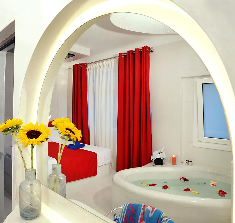 Santorini Loft Daire Kamári Dış mekan fotoğraf