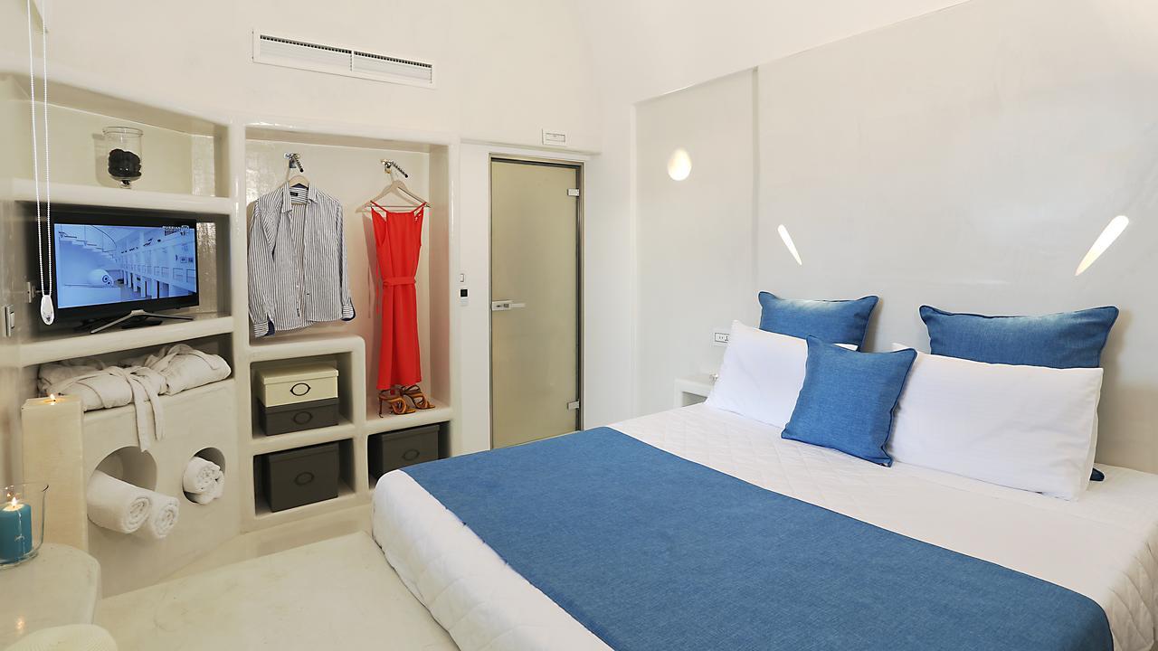 Santorini Loft Daire Kamári Dış mekan fotoğraf